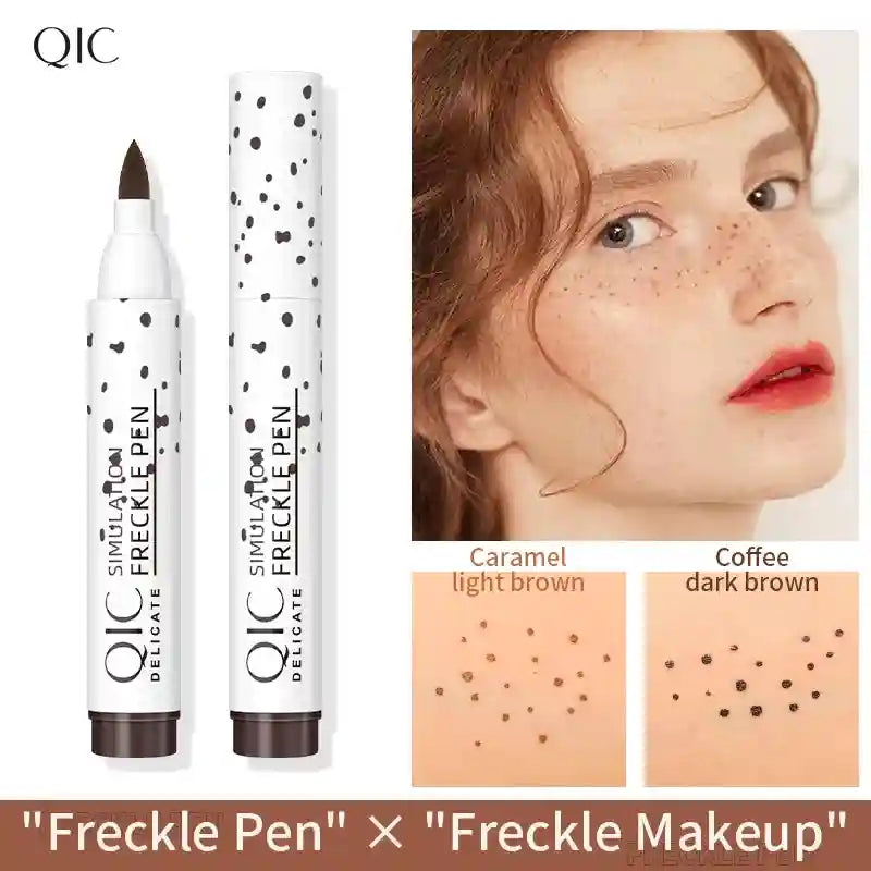 Tidesmit waterproof fake freckles pen for natural long lasting face makeup detail view