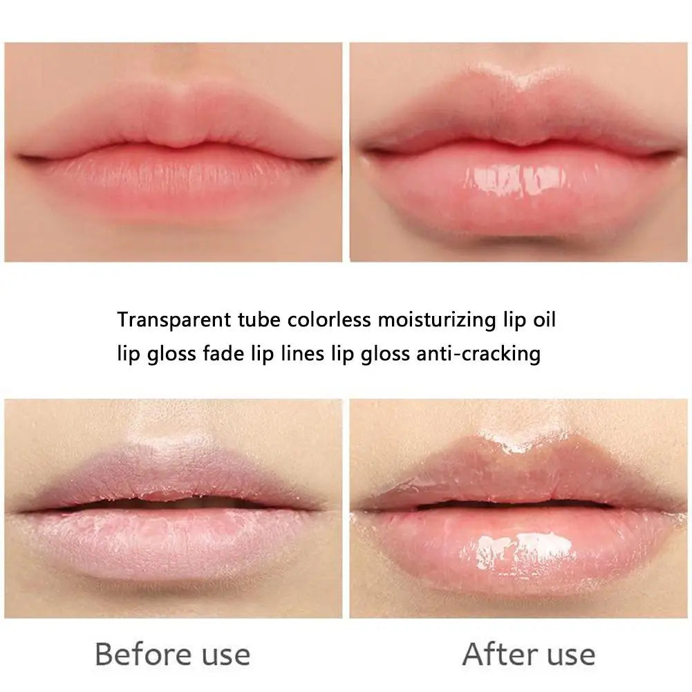 Clear Lip Gloss Plumper - 5 Pack Hydrating Moisturizing Lip Treatment Lip Care Tidesmit