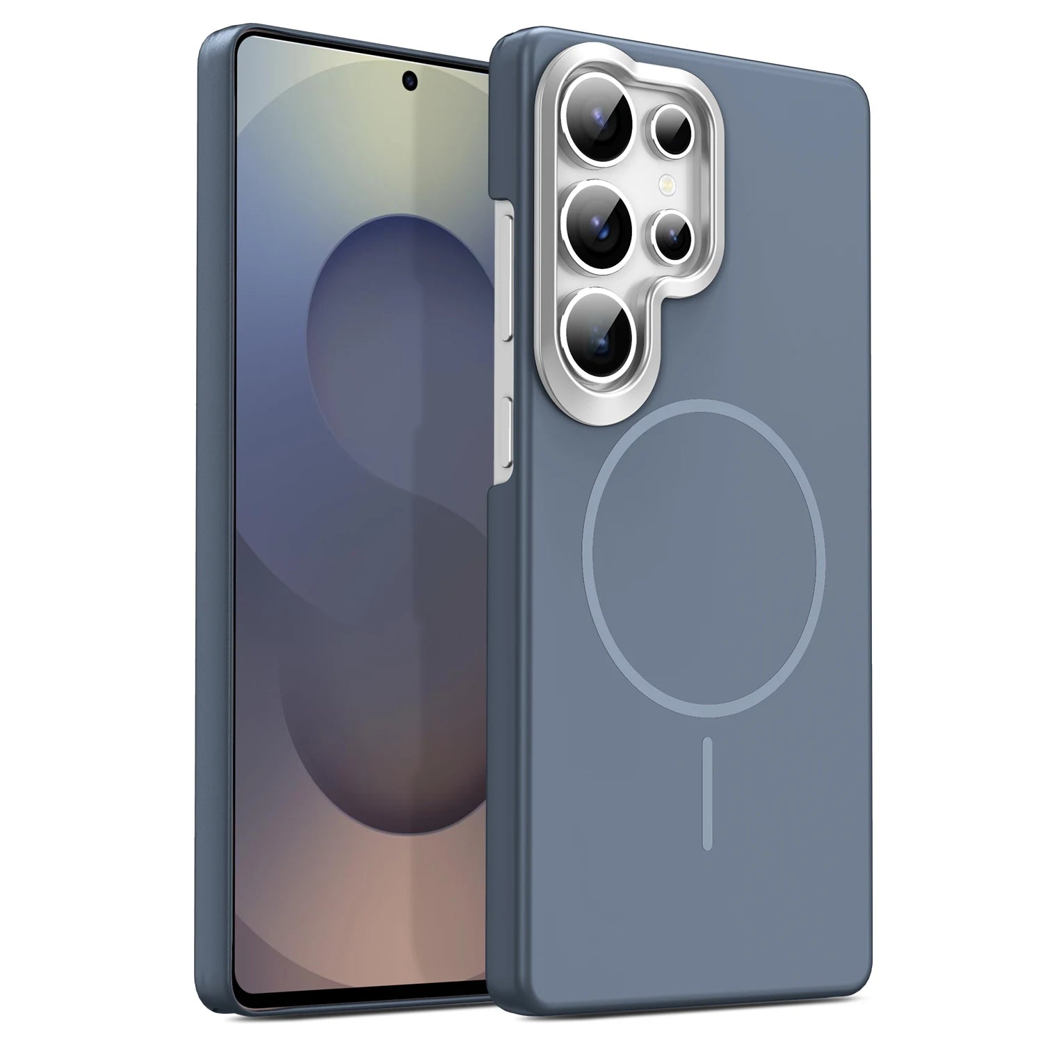 Samsung Galaxy S25 Ultra Case | Slim Fit Shock-Absorbing Cover Gray Tidesmit