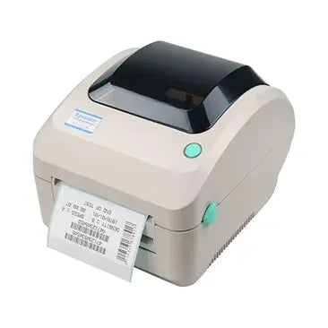 300DPI XP-470E HD 4Inch/118mm Thermal Label Printer with Paper Bin Desktop Shipping Barcode Printer Xprinter  Waybill Printer