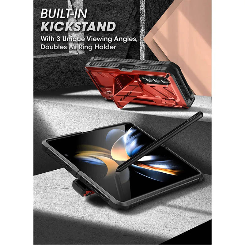 Samsung Galaxy Z Fold 4 Rugged Case - Dual Layer Shock-Absorbing Cover Tidesmit