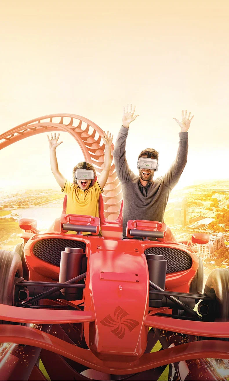 VR Headset for Smartphones | 3D Immersive Smart Glasses with Remote Options Tidesmit