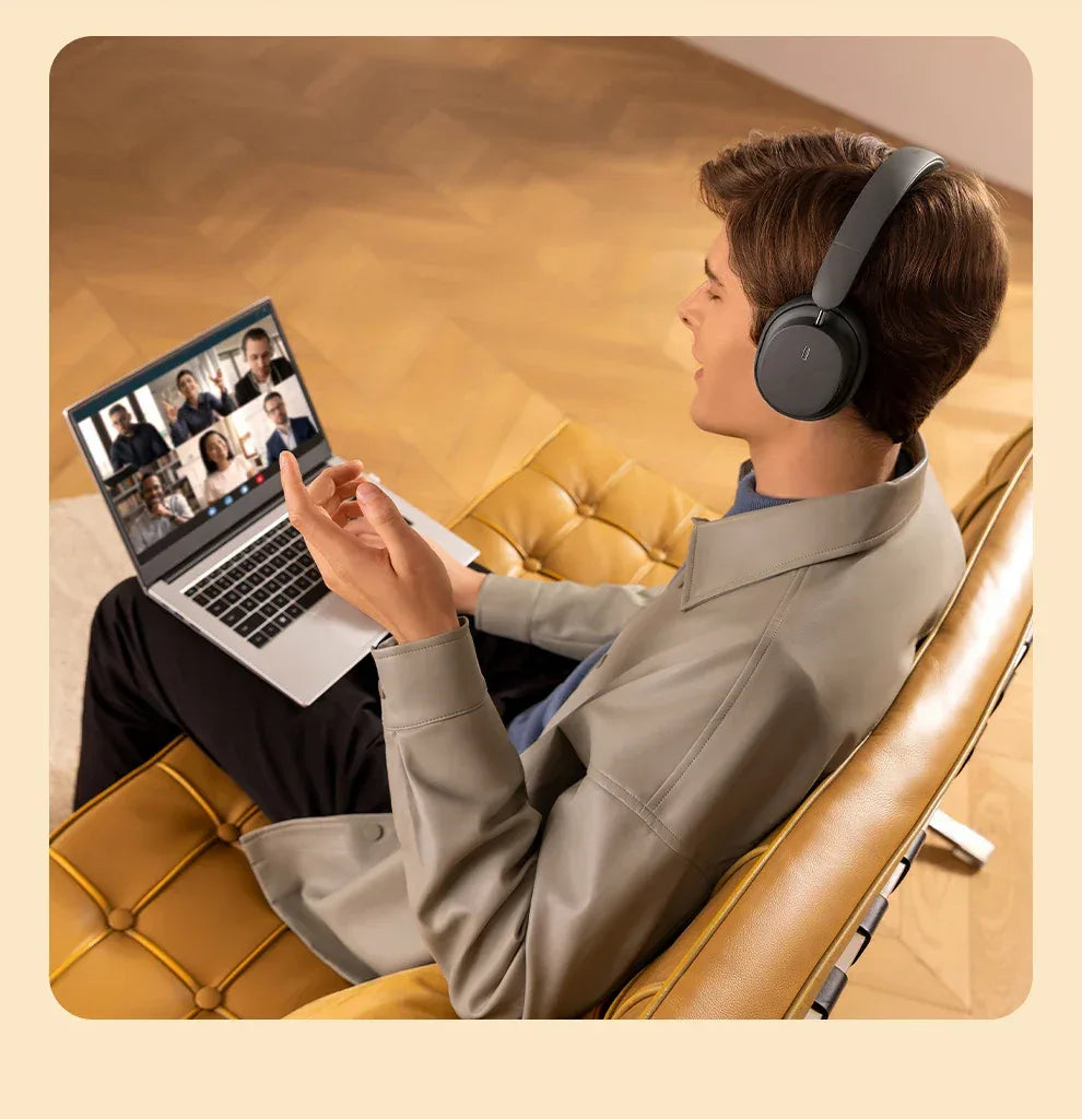 Tidesmit Wireless Bluetooth 5.3 Headphones with 3D Spatial Audio Tidesmit