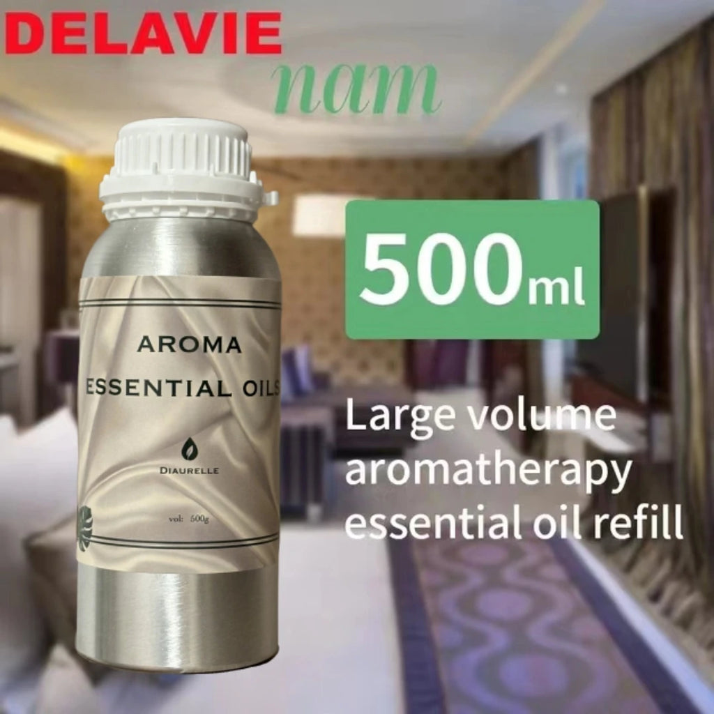 500ML Flower Aventus Essential Oil Home Air Freshener Pure Plant Essential Oil Hotel Room Fragrance Diffuser Oils Air Purifier