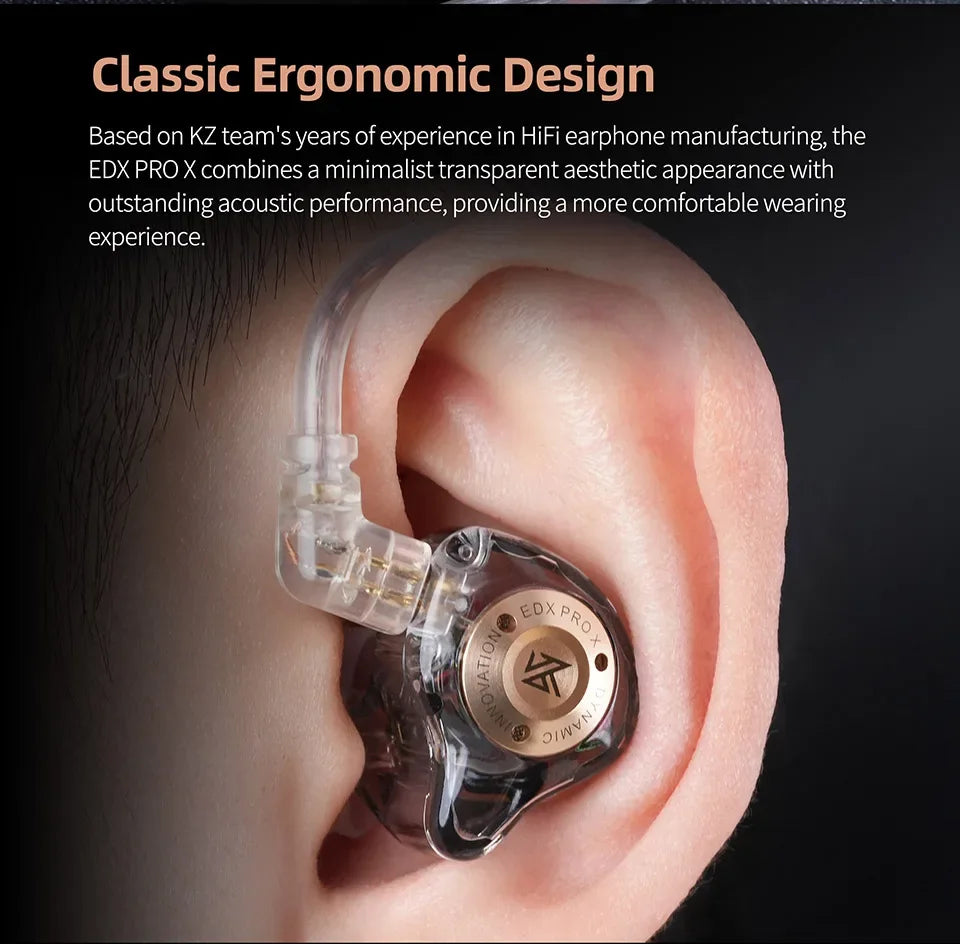 Tidesmit EDXProX HiFi In-Ear Wired Headphones with Microphone Tidesmit