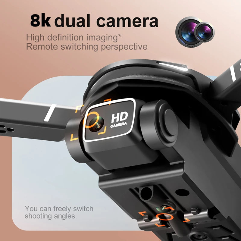 8K Camera Drone Foldable Quadcopter with Obstacle Avoidance Tidesmit
