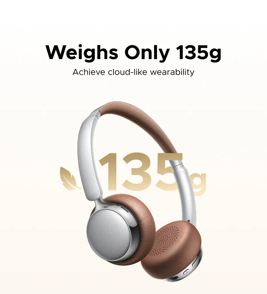 Tidesmit Wireless Headphones with Active Noise Cancelling 3D Audio Tidesmit
