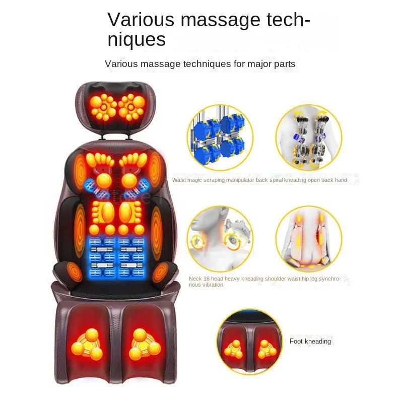 Electric Massage Chair Recliner With Heat Therapy | Tidesmit Wellness Massage Chairs Tidesmit