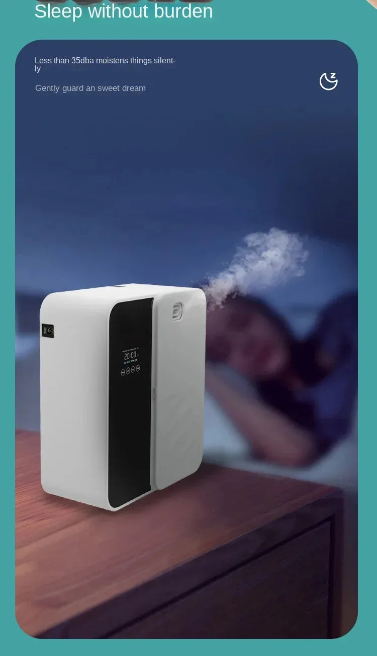 Wall Mounted Aroma Diffuser500ML Commercial Hotel Fragrance Machine Bar KTV Automatic Waterless Essential Oil Nebulizer Diffuser