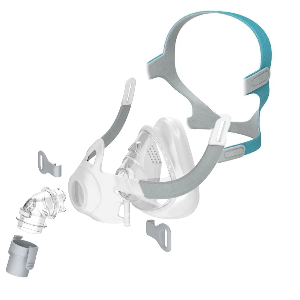 Resoxy CPAP Full Face Mask Use for Anti Snoring Sleep Apnea Sleep with 22mm Tube Inner Diameter Auto CPAP APAP BIPAP Machine