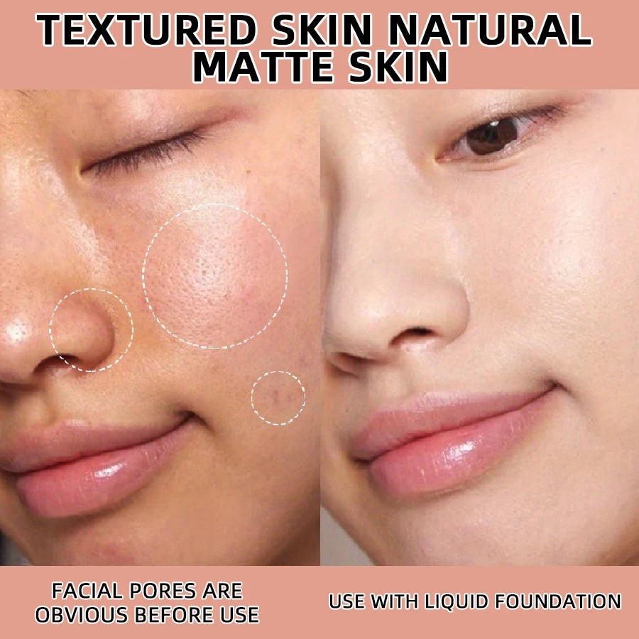 Tidesmit pore blurring base stick texture close-up for smooth Korean makeup finish and even skin tone