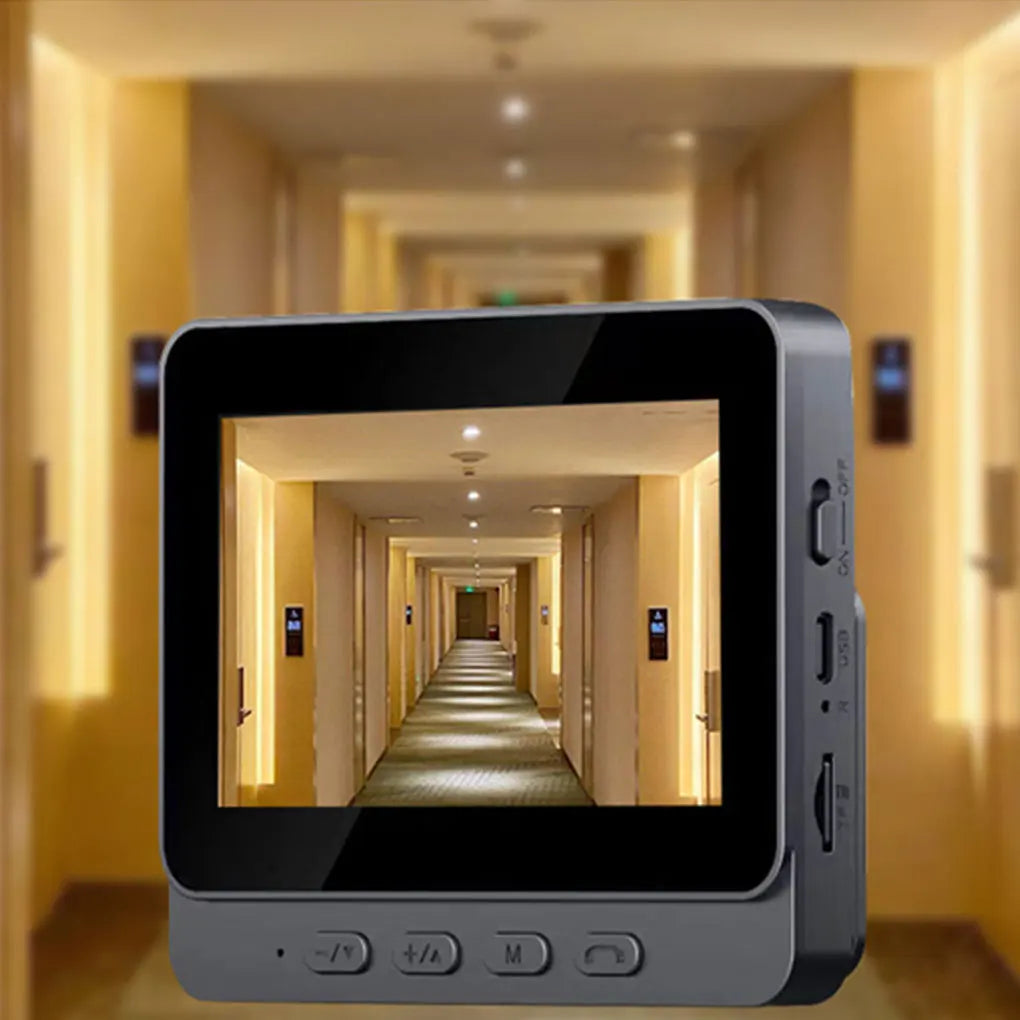 Wireless intercom Doorbell HD Night Vision 4.3in lPs screen Waterproof Visual Doorbell camera smart Home security Video By Bell