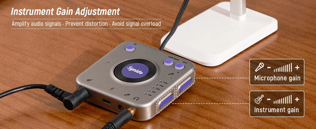 USB-C Audio Interface for Mobile Streaming - Tidesmit A20 & A10 Models Tidesmit