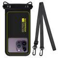 Waterproof Phone Pouch | Universal Crossbody Bag for Secure Travel black Tidesmit