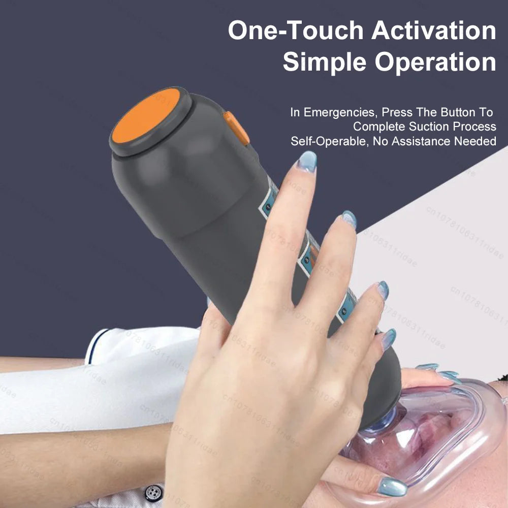 Choking Rescue Device | Manual Anti-Asphyxia Tool | Blue Tidesmit Relaxation Treatment Tidesmit