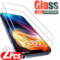 iPhone Screen Protector 2 Pack - 9H Tempered Glass HD Clear Film 2PCS Tempered Glass Tidesmit