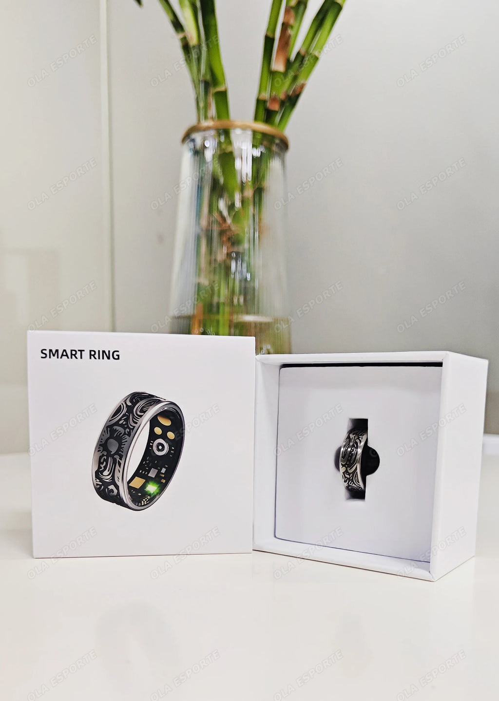 Smart Health Ring Fitness Tracker - Waterproof Biometric Monitor Tidesmit