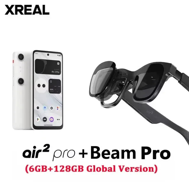 XREAL Air 2 Pro AR Glasses | 130-Inch Spatial Display for Mobile Devices AIR 2 PRO Beam Pro1 Tidesmit