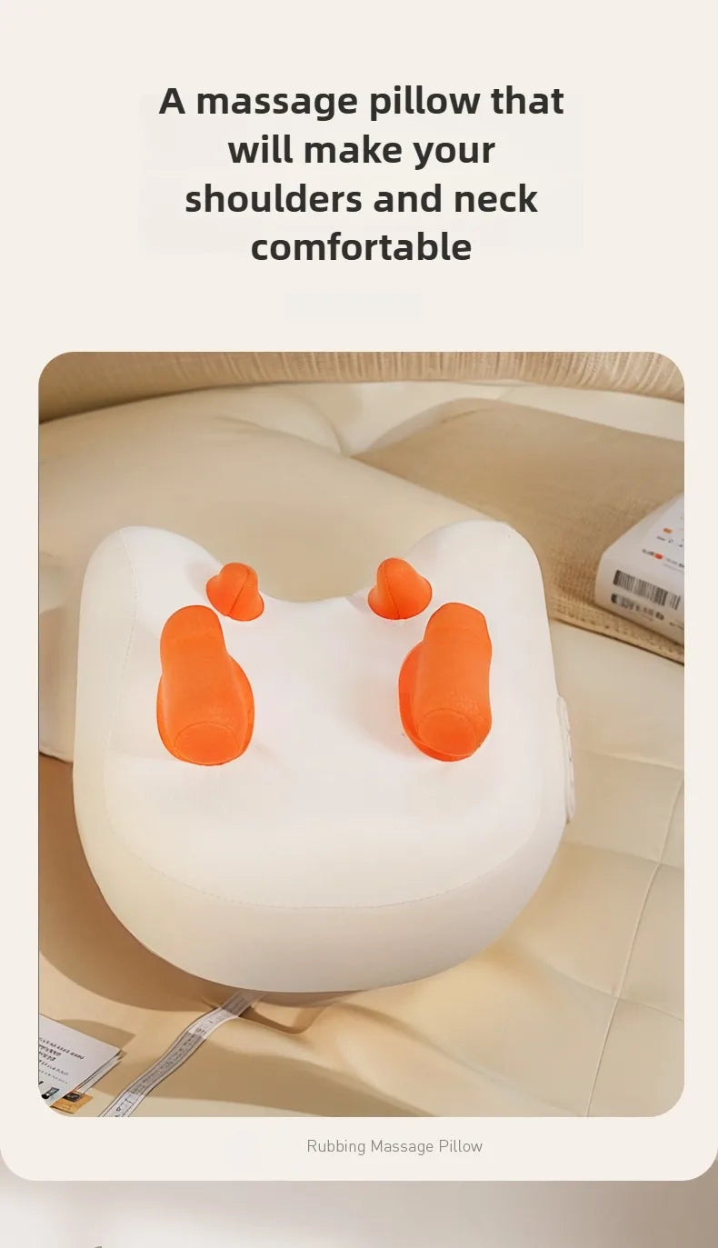 Shiatsu Neck and Shoulder Massager with Heat - Portable Relief Device Relaxation Treatment Tidesmit