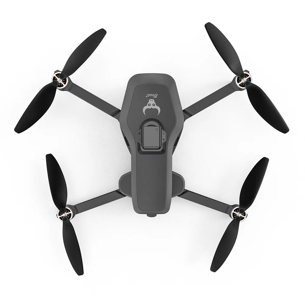 4K GPS Drone with Obstacle Avoidance | Foldable 3-Axis Stabilized Quadcopter Tidesmit
