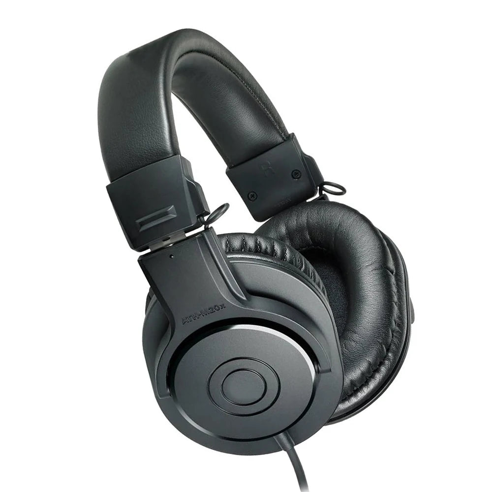 Audio Technica ATH M20X Over-Ear Studio Monitor Headphones - Black Tidesmit