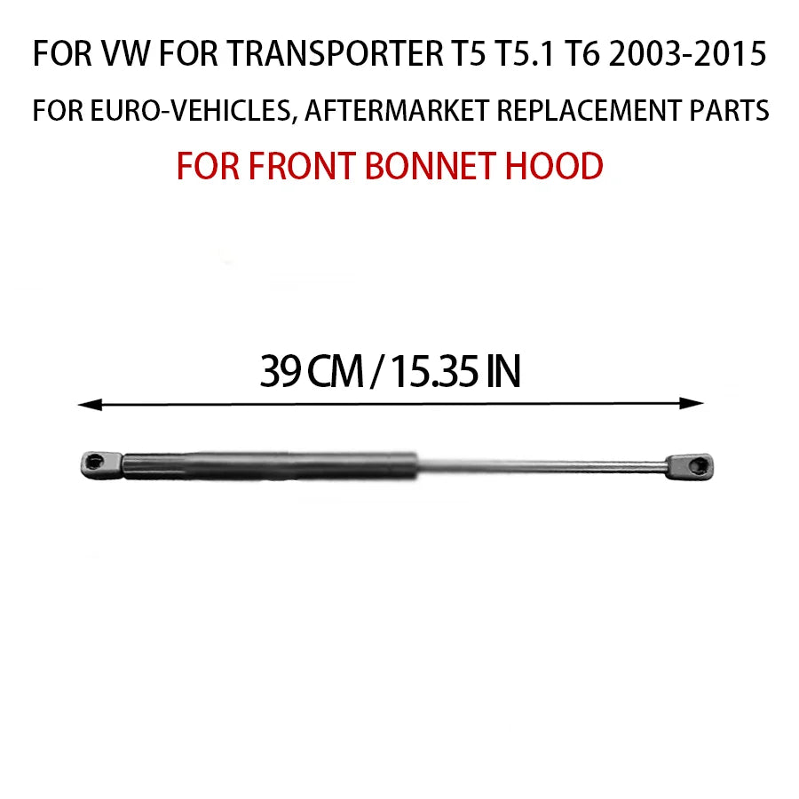 1pc Front Bonnet Strut For VW For Transporter T5 T5.1 T6 2003-2015 Gas Spring Holder