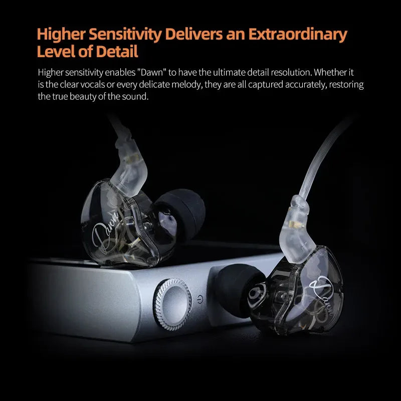 10mm Dynamic Driver In-Ear Monitors by Tidesmit Tidesmit