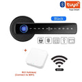 M5 Tuya BLE Fingerprint Door Lock Digital Electronic Lock with Password/Key/IC Card/ Smartlife/ Tuya APP Unlock