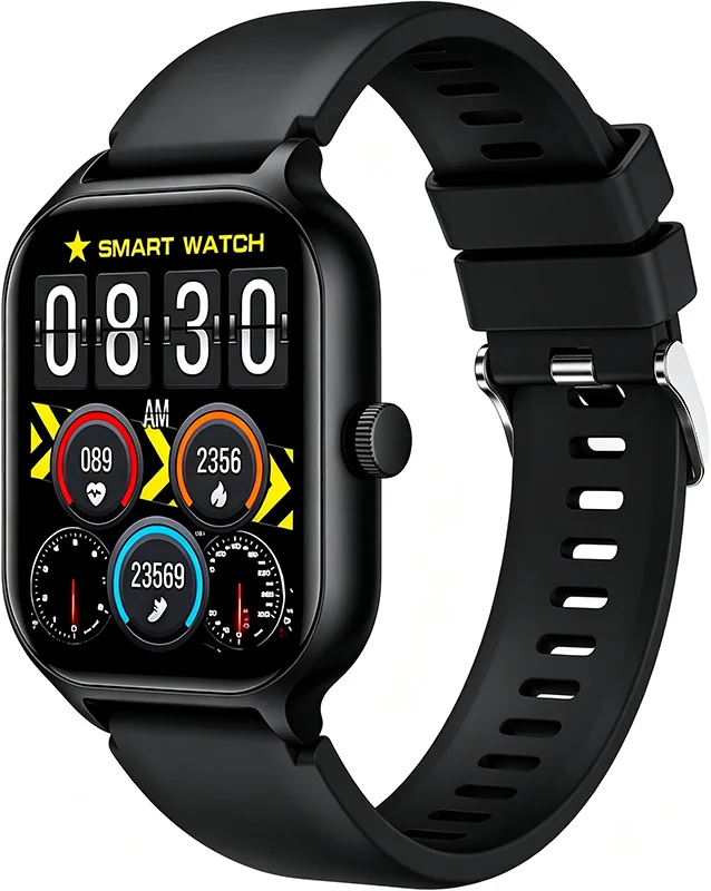 Smartwatch with HD Touch Screen, Wireless Calling, Alarm, Multi-Sport Modes, Sedentary Reminder, Calculator, Suitable for Both Android and IPhone, Unisex,Valentine's Day/Christmas/New Year/Birthday Watch Gifts