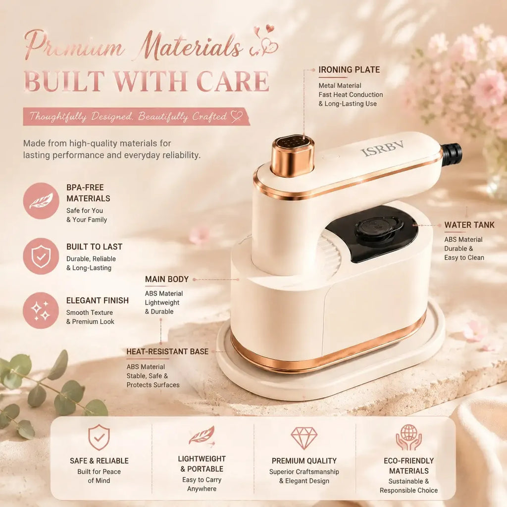 Tidesmit Foldable Handheld Steam Iron 110V US Plug