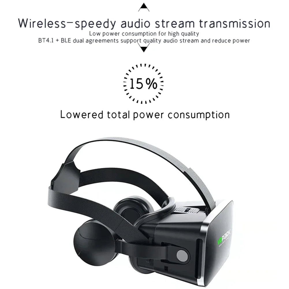 VR Headset for Smartphone: Immersive 3D Smart Glasses by Tidesmit Tidesmit