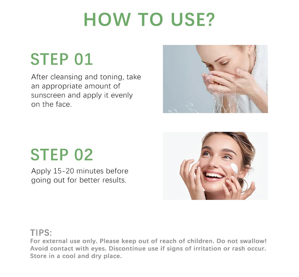 Tidesmit SPF 50 Centella Asiatica sunscreen essence showing lightweight non-sticky texture for all skin types