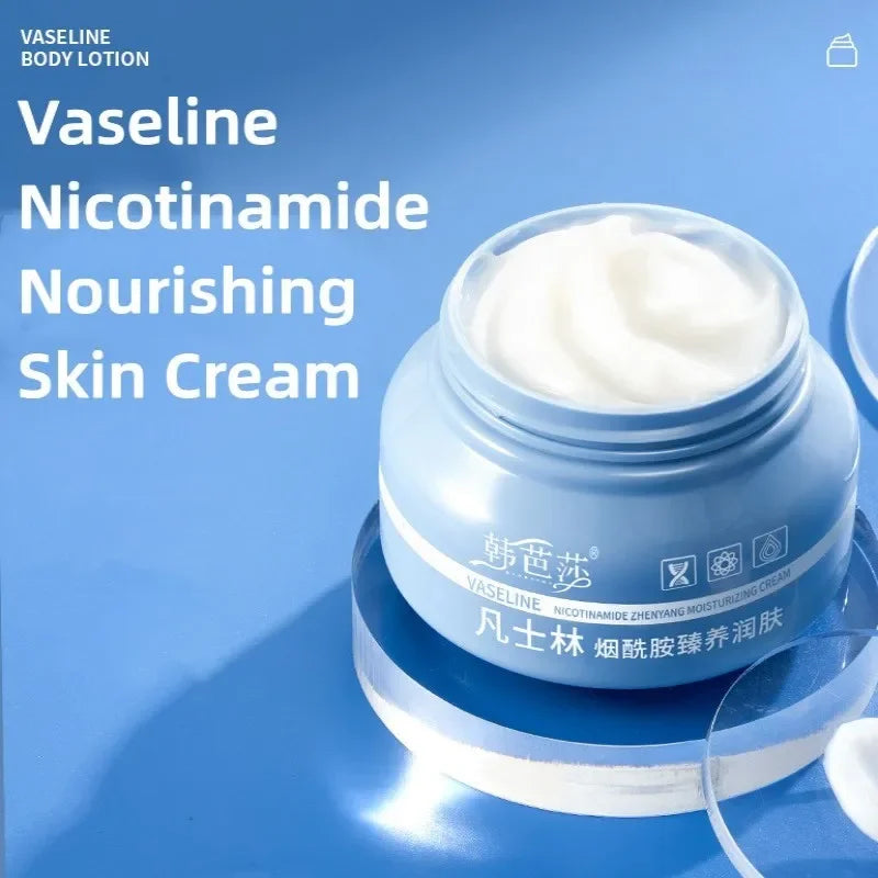 Vaseline Nicotinamide Nourishing Skin whitening Cream Body Lotion Moisturizing Brightening Hydrating Dry Care Lightening Beauty