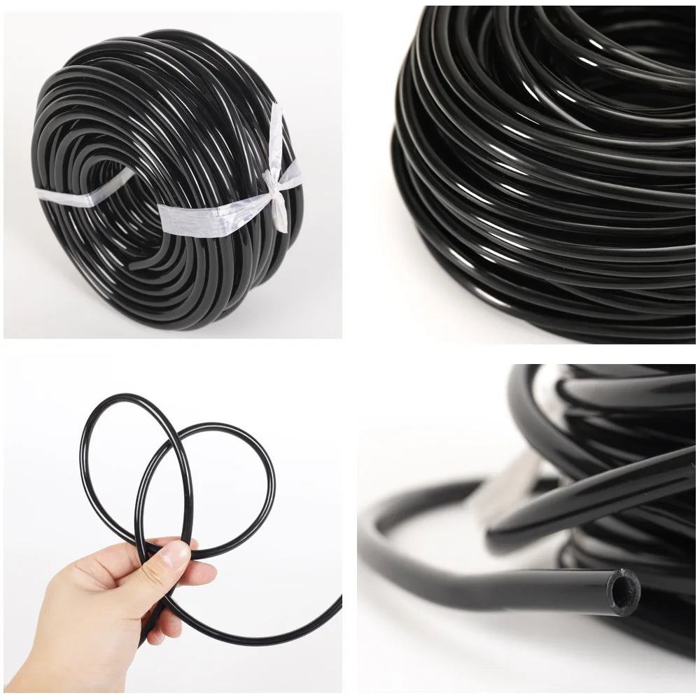 Adjustable Water Atomization Kit – A Cooling Marvel for Farms, Summer Outdoor Low-Pressure Garden Sprinkler, and Automatic Plant