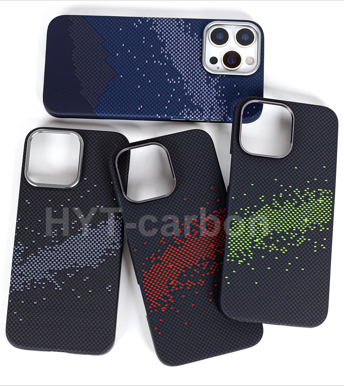 iPhone 16 Pro Max Aramid Fiber Case - Slim Military-Grade Protective Cover Tidesmit