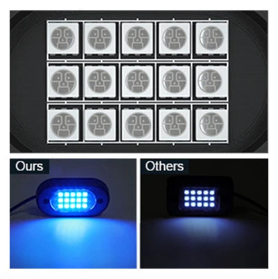 LED Rock Lights for Trucks | 4-12 Pod RGB App-Controlled Underglow Kit Tidesmit
