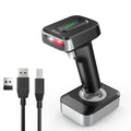 Eyoyo Blueooth Wireless 2D Barcode Scanner and Wired QR Barcode Reader PDF417 Automatic Sensing for Pos Scanning