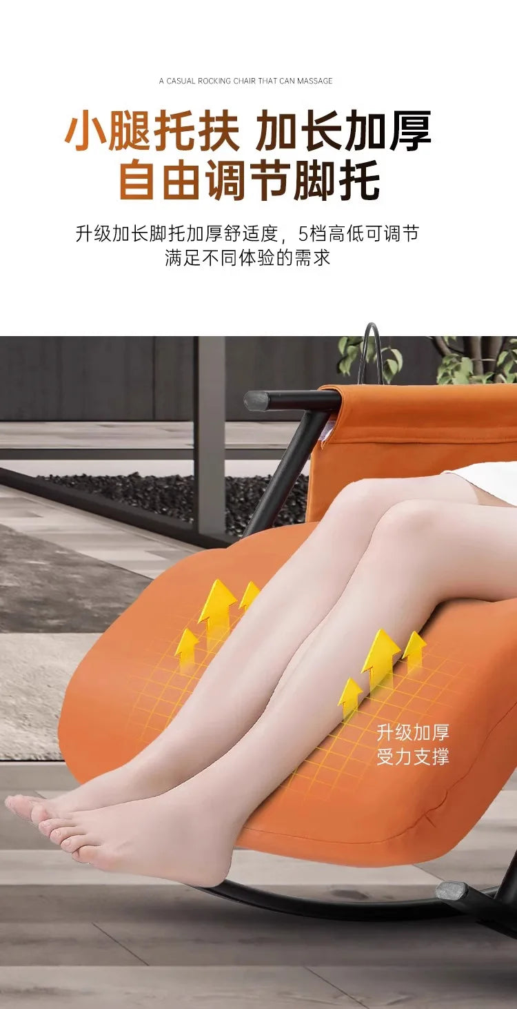 Full Body Massage Chair Recliner With Intelligent Rocking & Heat Therapy Massage Chairs Tidesmit