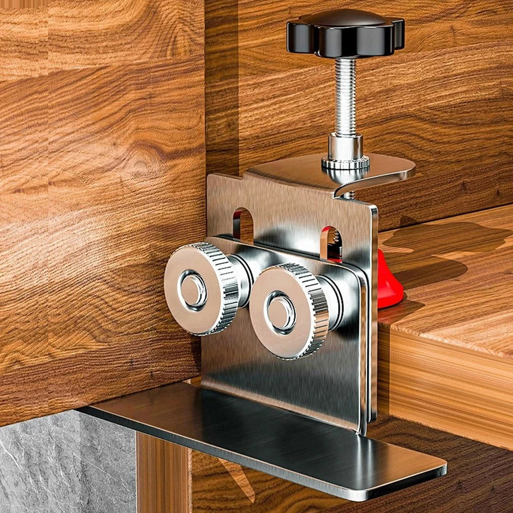 New Cabinets Frame Jig Woodworking Cabinet Door Mounting Positioner Adjustable Stainless Steel Cabinet Door Mounting Clamp
