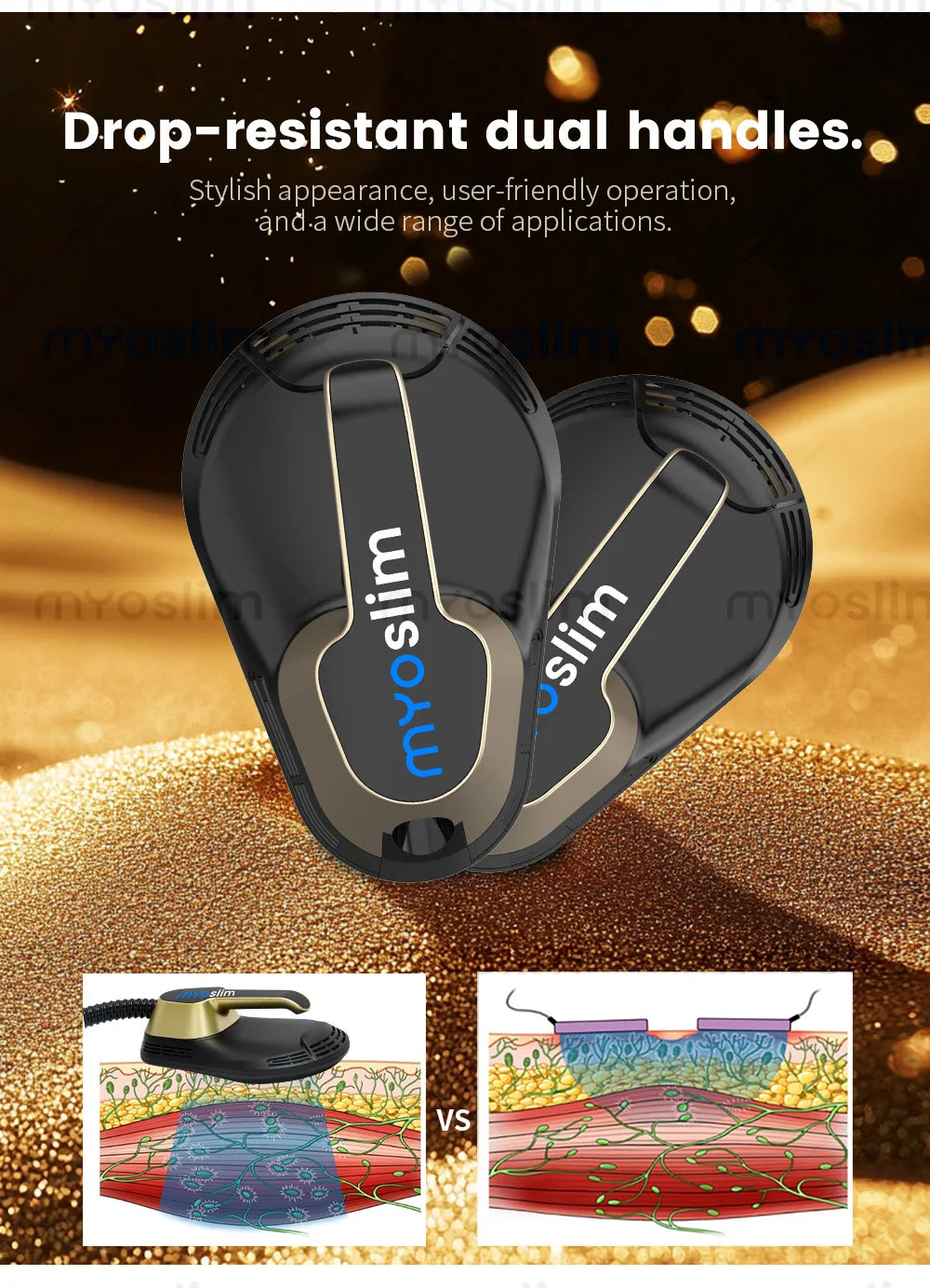 Professional 5-Handle Slimming Body Shaping Instrument | Tidesmit EU Relaxation Treatment Tidesmit