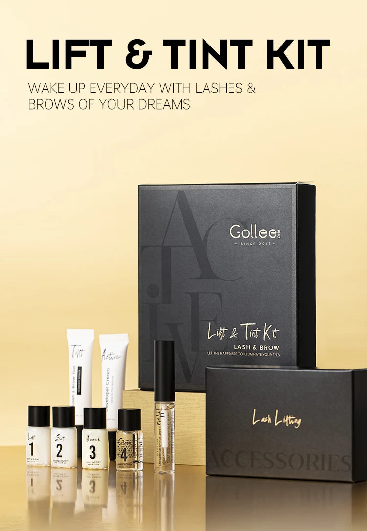 Professional Lash Lift and Tint Kit for Defined Semi-Permanent Results Permanent Makeup Machines Tidesmit