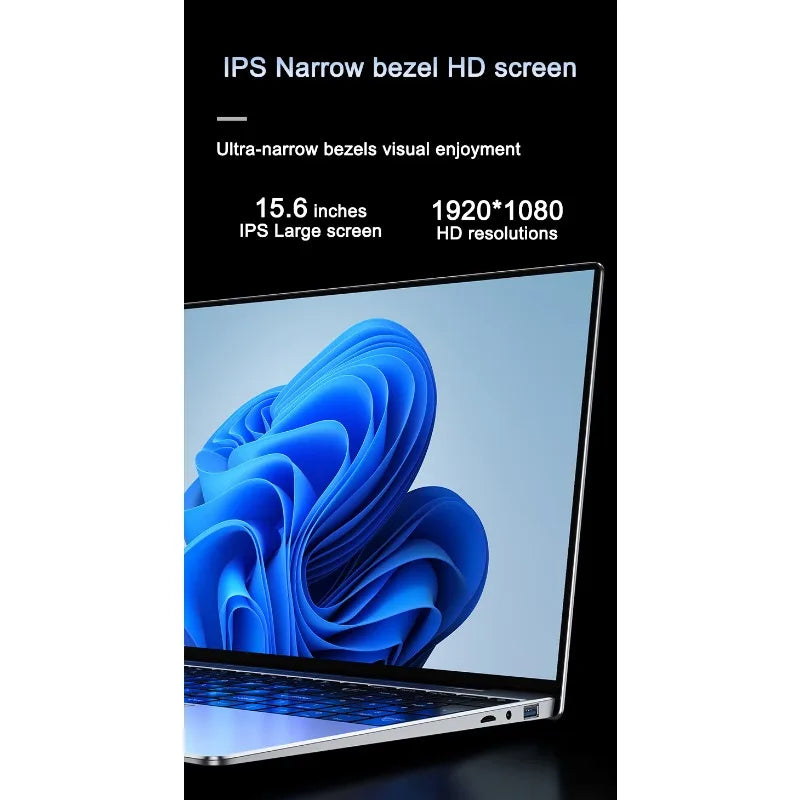 Cost Saving Home Office Stable Business Laptop 14.1 Inch 120Hz IPS Screen Intel 4405U 5000mAh 32GB 2TB SSD Backlit Keyboard