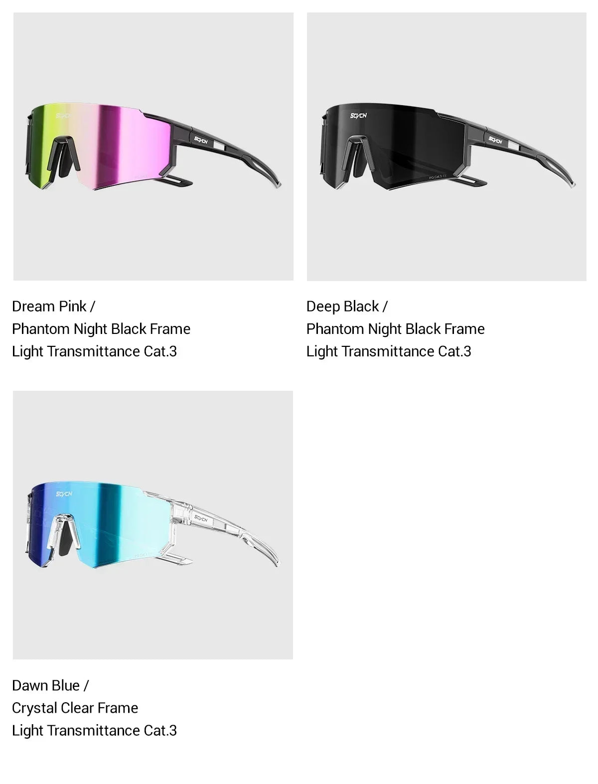 SCVCN Hot Outdoor Sport Cycling Sunglasses MTB Bike Cycling Hiking Eyewear Running Men Women Pickleball UV400 Windproof Goggle