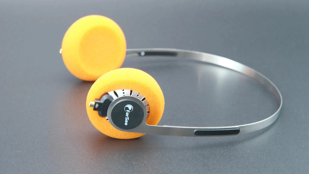 MMCX HiFi Over-Ear Headphones with Deep Bass and Low Latency Audio Tidesmit