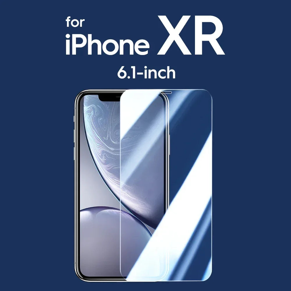 iPhone Screen Protector - 9H Hardness Tempered Glass for iPhone Series for iPhone XR China Mainland 2PCS HD Tidesmit