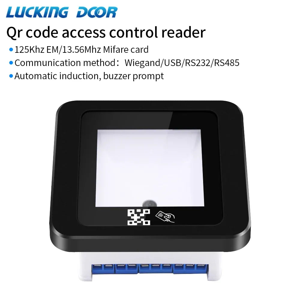 Embedded Barcode Scanner RS232 RS485 USB Wired Scanning Module RFID Card Reader High Speed QRcode USB Connect for 1D 2D QR Code