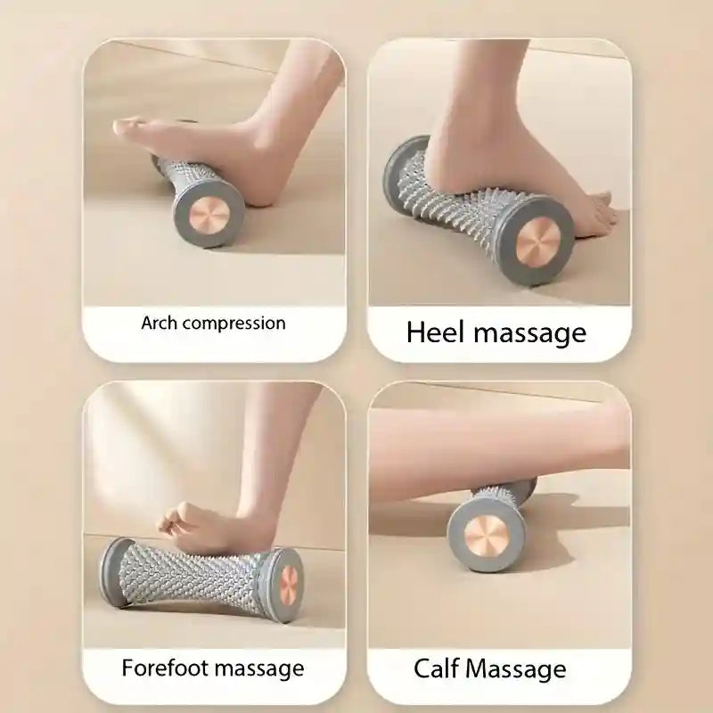 Foot Massager Roller for Plantar Fasciitis Relief | Ergonomic Manual Tool Massage Roller Tidesmit