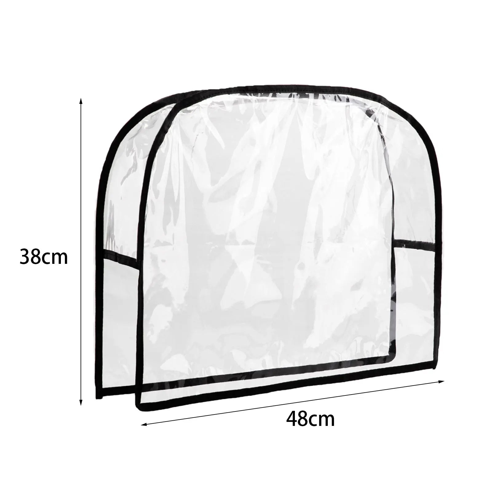 Waterproof Barber Chair Back Cover - Protective Salon Styling Shield Massage Chairs Black Round S Tidesmit