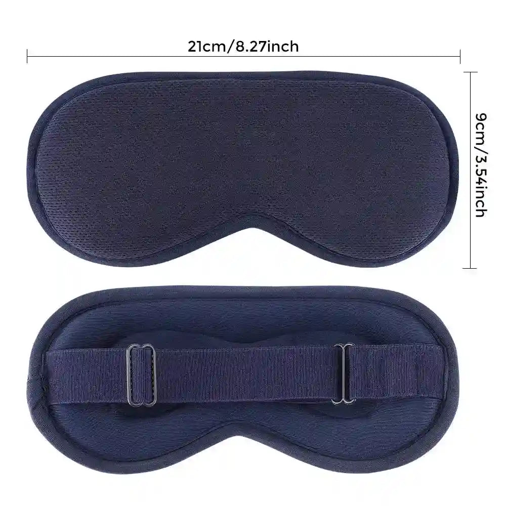 Tidesmit Electric Steam Eye Mask: 3D Rechargeable Heat Massage Therapy Eye Massage Instrument Tidesmit