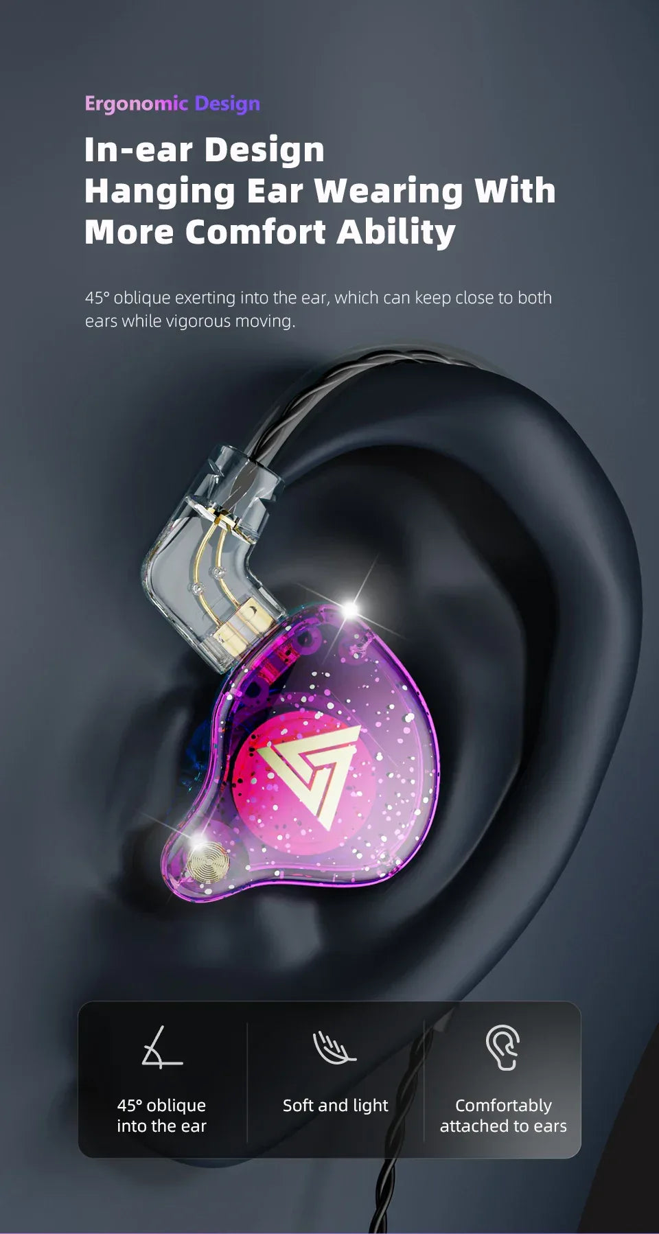 Dual Driver Wired Gaming Earphones HiFi Stereo Audio | Tidesmit Tidesmit